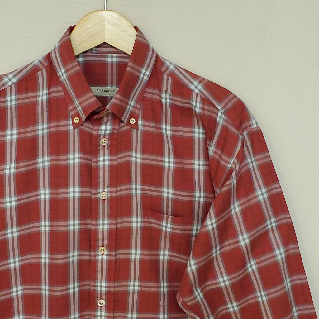 Burberry London Made In Usa Button Down M